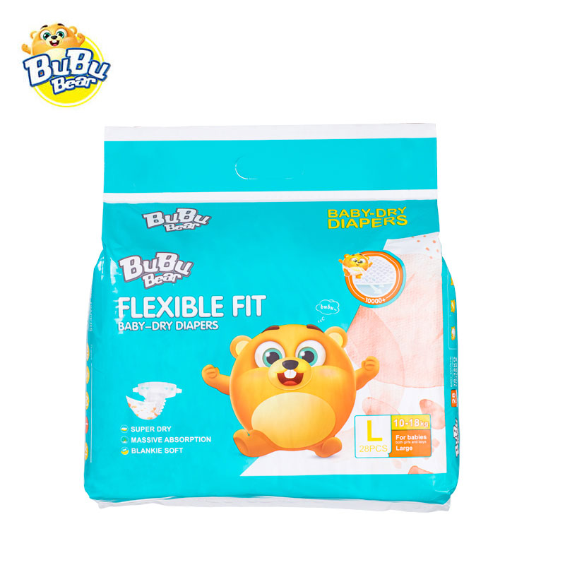 BUBUBEAR Baby-Dry Diapers Blankie Soft