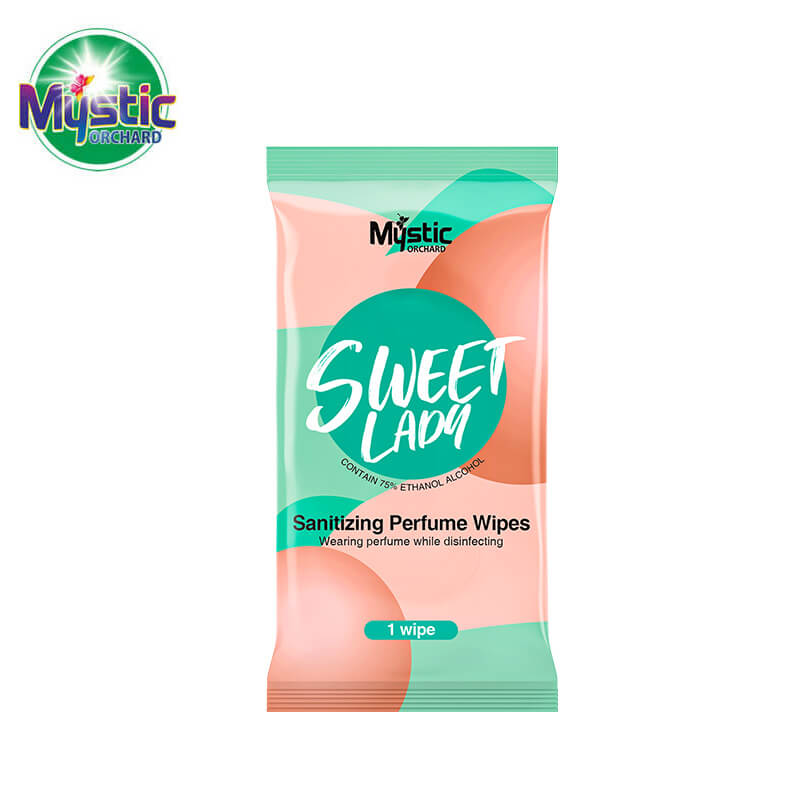 Sanitizing Perfume Wipes Mystic（Sweet Lady）